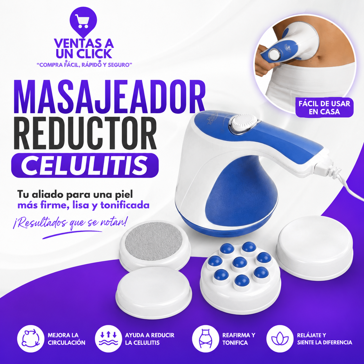 Masajeador Reductor Celulitis