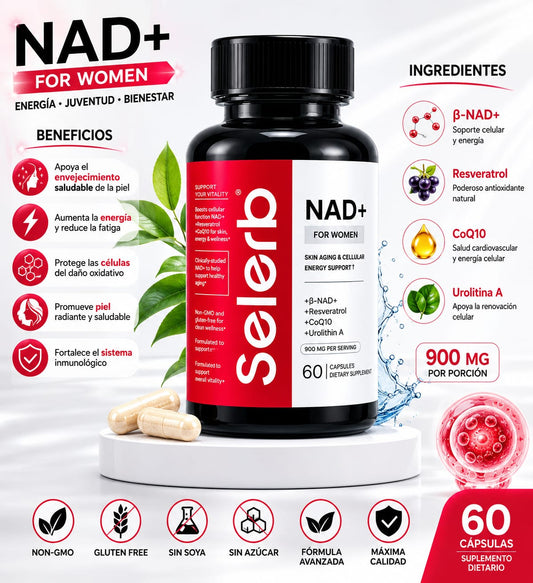 NAD+ FOR WOMEN 60 CAPS