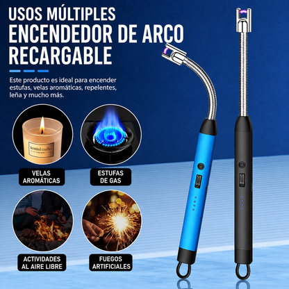 Encendedor Chispero Recargable USB V&H