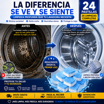 Pack Pastilla Lavadora x 24 unid V&H