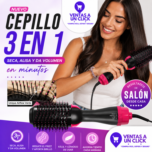 Cepillo 3 en 1