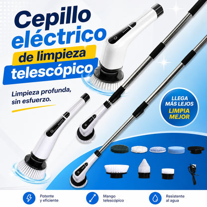 Cepillo eléctrico de limpieza Telescopico