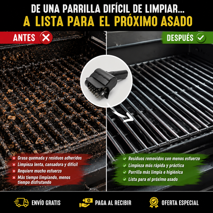 Cepillo Inalámbrico Limpia Parrilla™