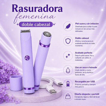 Rasuradora Doble Cabezal